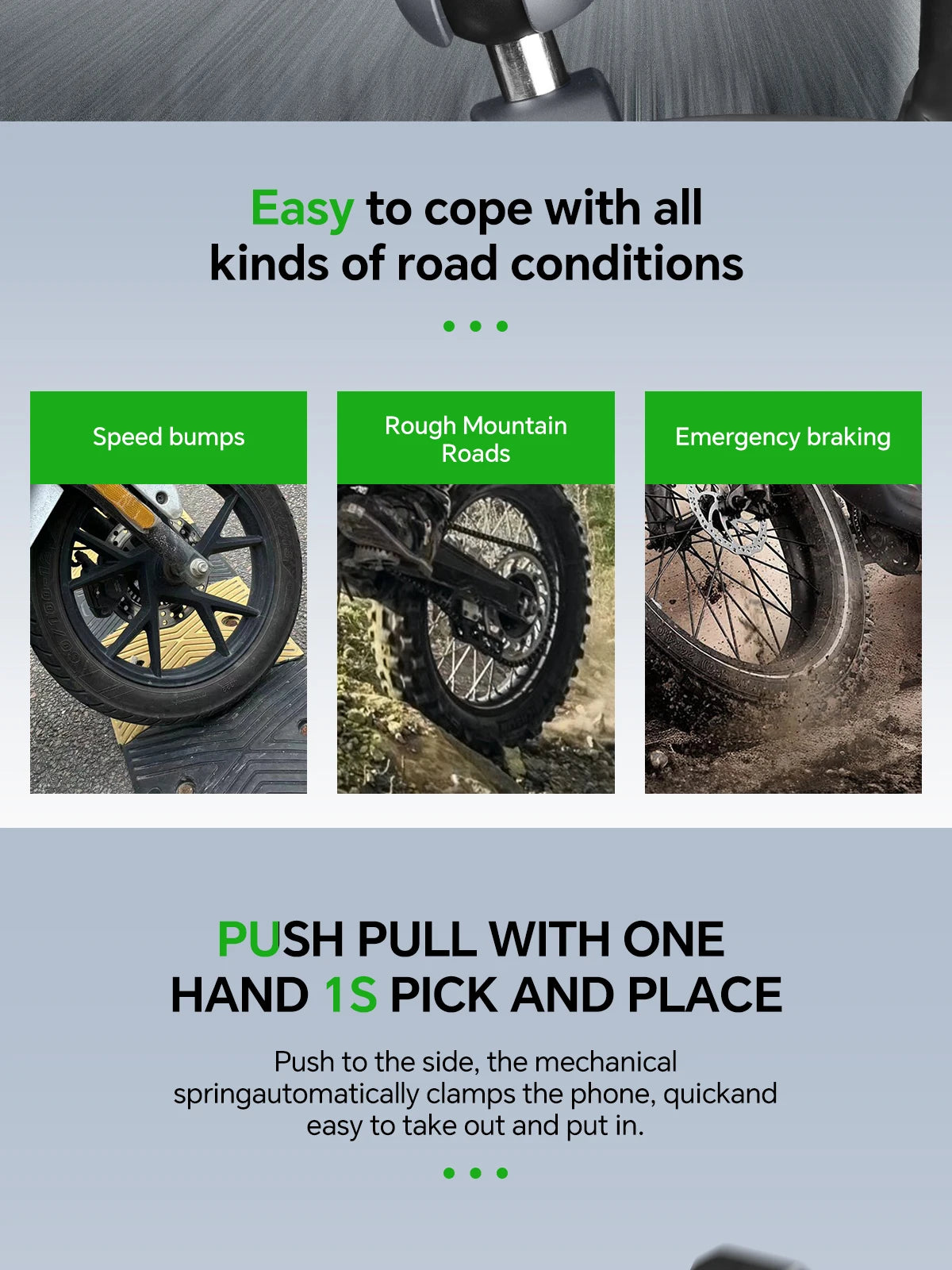 Motorcycle Phone Holder by Snagg A Phone Holder