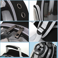 Space Capsule Pet Backpack by Snagg A Pet Backpack