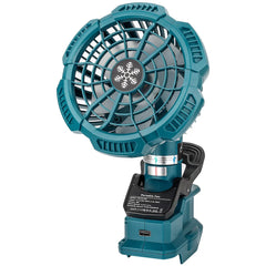 Portable Clip on Fan for Makita 18V lithium Battery Battery Powered Stroller Fan with 3 Energy Efficient Speed for Outdoor