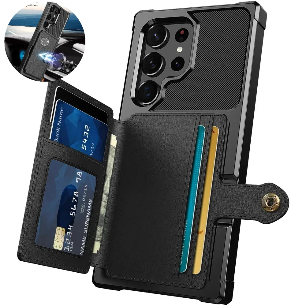 Flip Wallet Case for Samsung Galaxy S25 Series by Snagg A Phone Case
