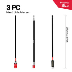 Hex Shank Quick-Change Screwdriver Bit Holder Set | Extension Drill Bit Guide Mixed 4–9pcs