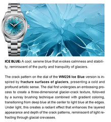 Automatic Mechanical Watch – NH35 Glacier Series | Sapphire Crystal | 100M Waterproof