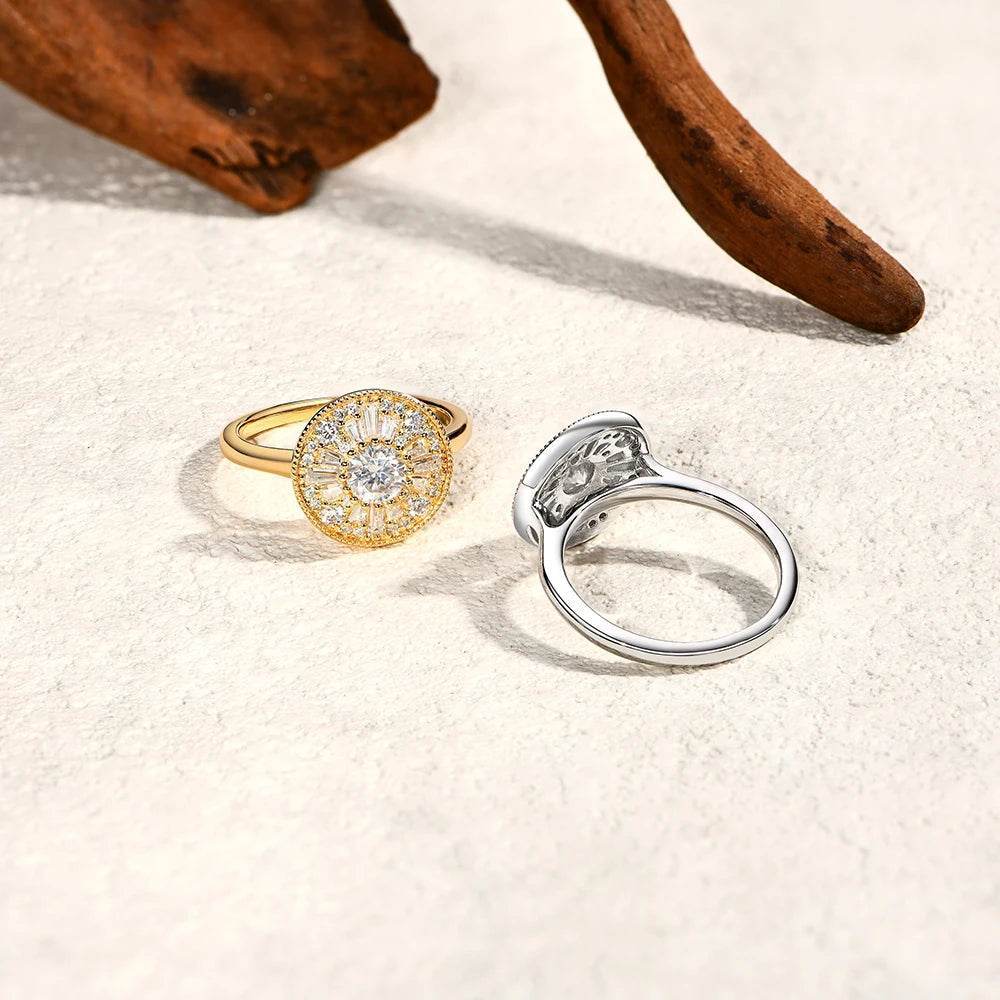 0.5ct Full Moissanite Ring - SnaggIt