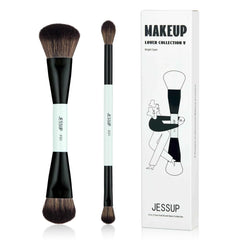 10 Pcs Double Sided Makeup Brush Set