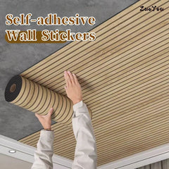 Thick Wood Grain Self-Adhesive Wall Sticker by Snagg A Wall Sticker