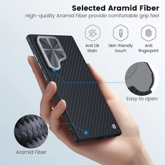 Samsung Galaxy S24 Ultra Aramid Fiber Magsafe Case by Snagg A Phone Case