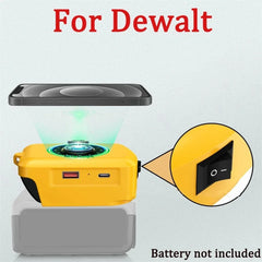 3 in 1 Multi Platform Wireless Charging Hub | 15W Fast Charger & USB/Type-C Power Station