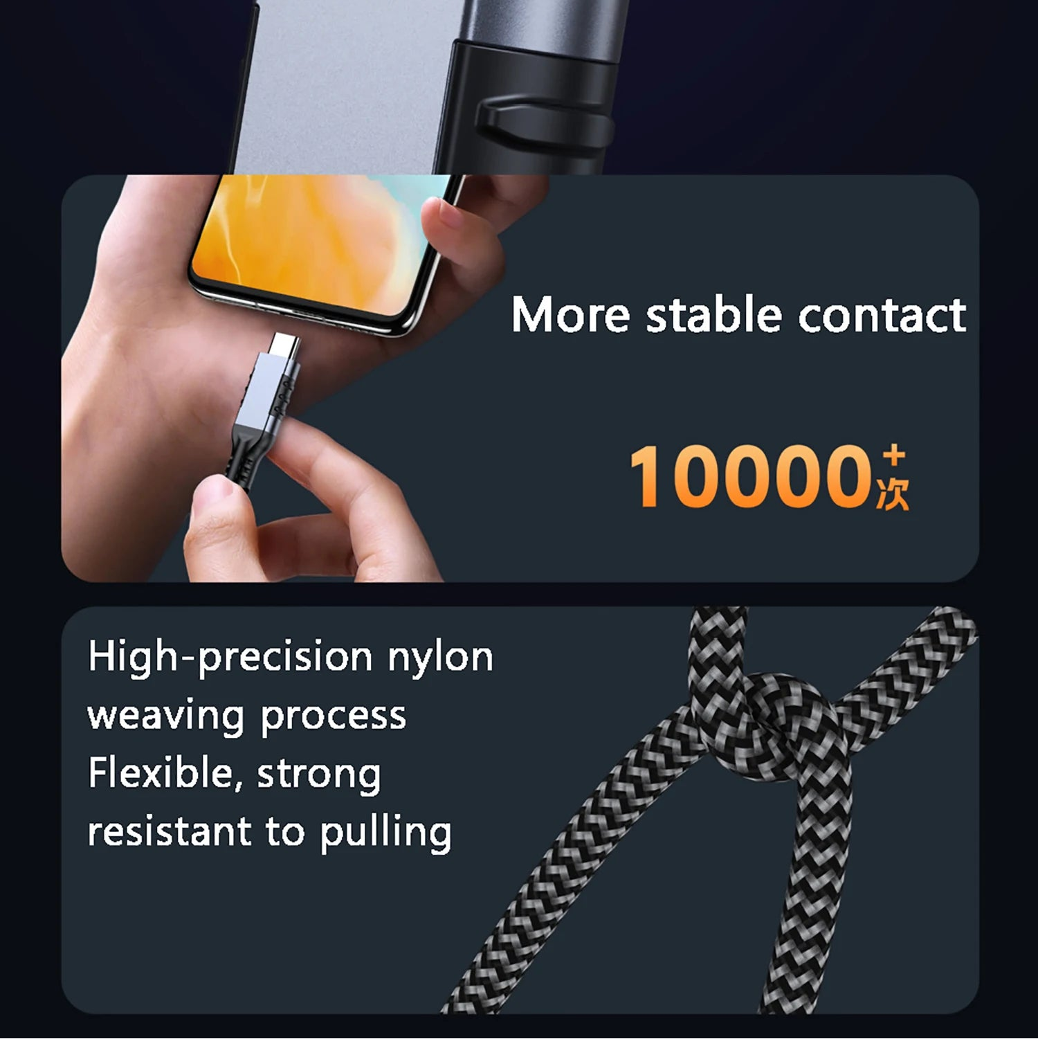 240W 80Gbps PD Fast Charging Cord for iPhone 16 Pro, MacBook, Laptop, Tablet & Switch by Snagg A Charging Cable