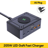 Digital Display USB C Fast Charging Station with PD 100W by Snagg A Charging Station