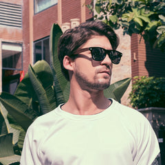 Handmade Walnut Wooden Polarized Sunglasses by Snagg It Sunglasses