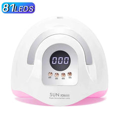 380W High Performance Professional UV/LED Nail Station – 84 LED Smart Curing System