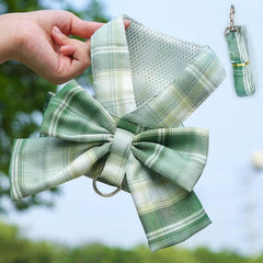 Adjustable Bow Tie Dog Harness & Leash Set - SnaggIt