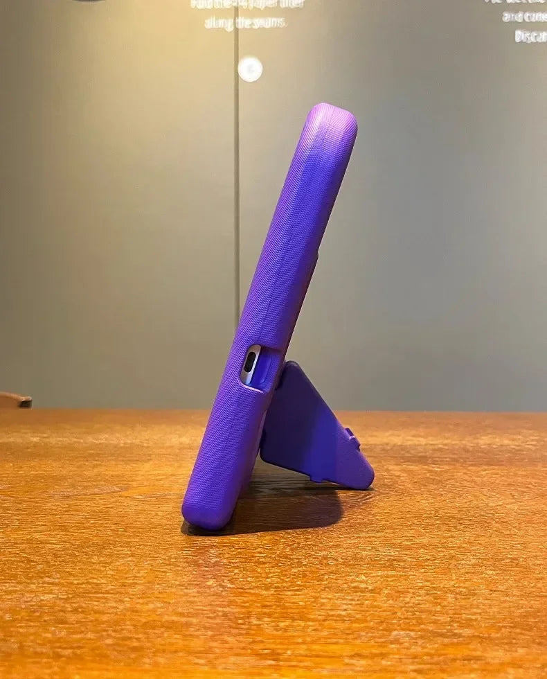 Purple Stand Shockproof Tablet Case for IPad Series by Snagg An iPad Case