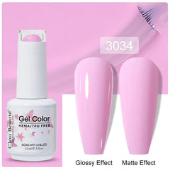 Professional 15ml HEMA & TPO Free Gel Polish – High-Performance Red & Multi Tone Semi Permanent Varnish