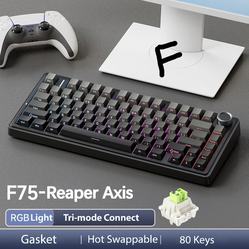 75% Wireless Mechanical Keyboard for a Premium Gaming Experience by Snagg A Keyboard