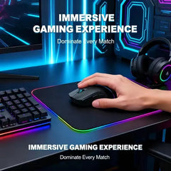 X11 Lightweight Wireless Gaming Mouse | PAW3311 Sensor & Magnetic RGB Charging Dock