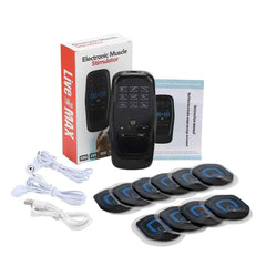 EMS & TENS Pulse Massager – 30 Level Muscle Stimulator for Full Body Relief