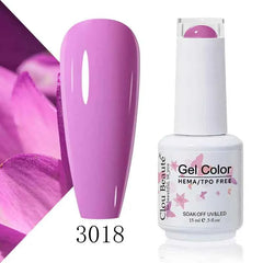 Professional 15ml HEMA & TPO-Free Gel Polish – High-Performance Semi-Permanent Varnish for Sensitive Skin