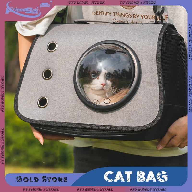 Portable Space Capsule Pet Travel Bag by Sangg A Pet Backpack