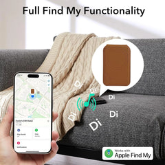 MagSafe Compatible Magnetic Wallet with Stand & Find My Tracking by Snagg A MagSafe Wallet