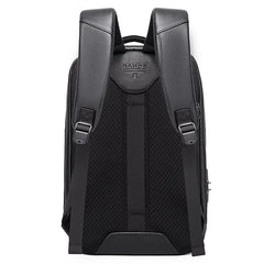 Leather Anti-Theft Waterproof Backpack by Snagg A Backpack