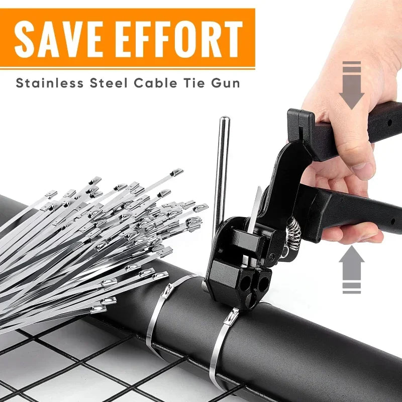Stainless Steel Cable Tie Gun by Snagg A Cable Tie Gun