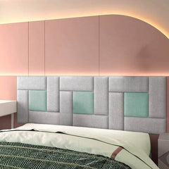 3D Self-Adhesive Linen Wall Panel Stickers - SnaggIt