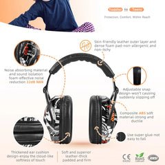 Childrens Noise Reduction Earmuffs by Snagg An Earmuff