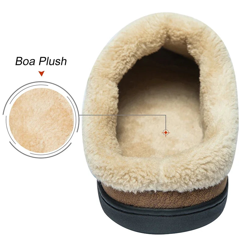 Men’s Winter Warm Fur Slippers by Snagg A Slipper