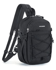 3-in-1 Sling Crossbody Backpack – Small Casual Travel & Sport Chest Shoulder Daypack (Below 20L)