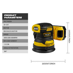 Electric Goddess Cordless Brushless Orbital Sander by Snagg It Tools