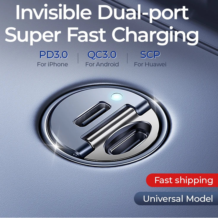 30W Mini Car Charger Adapter by Snagg A Car Adapter