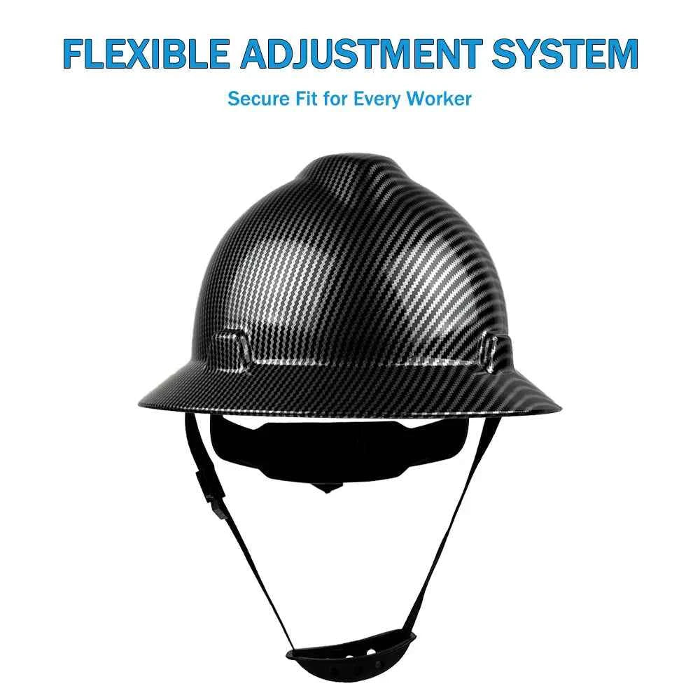 Full brim HDPE construction safety helmet – image 5