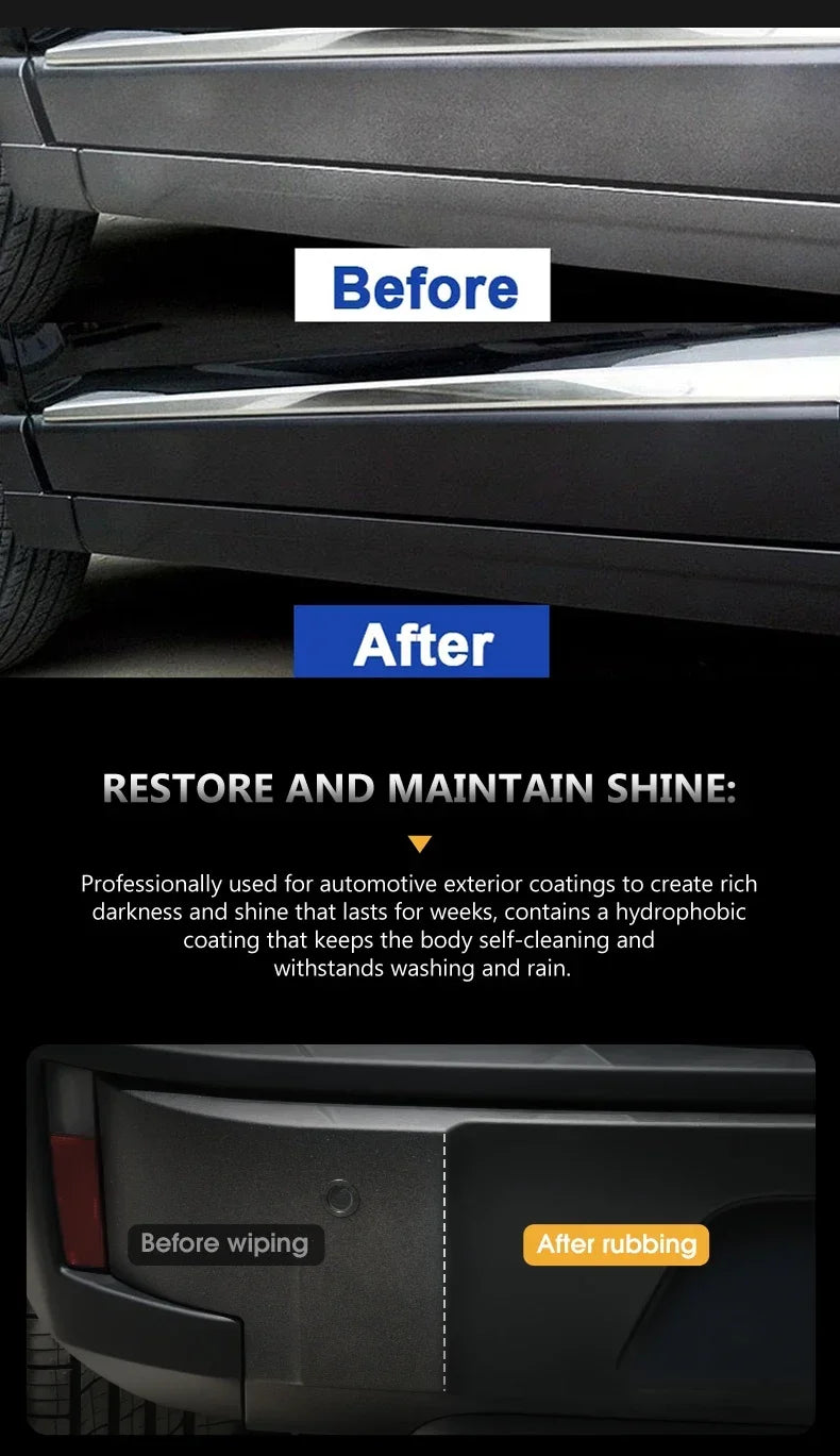 Car Plastic Restorer by Snagg A Ceramic Coating