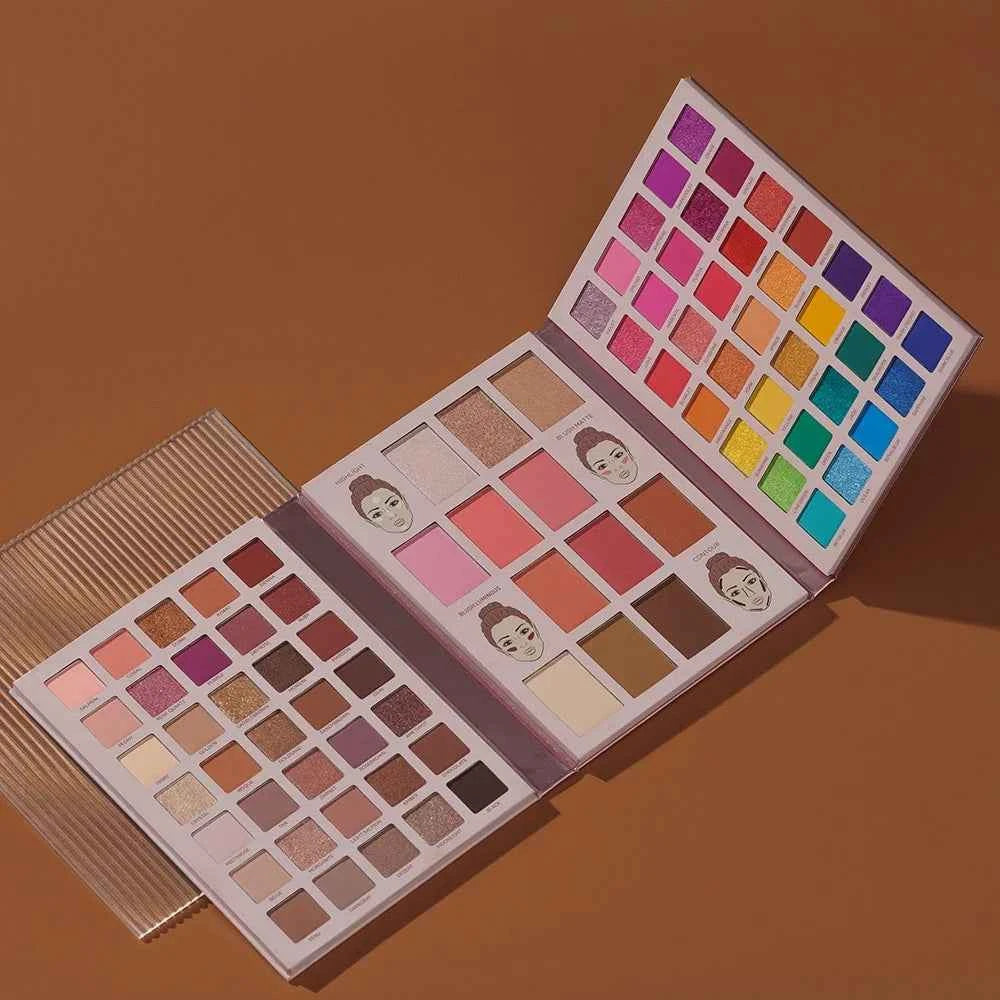 84 Color Professional Artistry Palette – High-Pigment 4 in 1 Face & Body Essentials