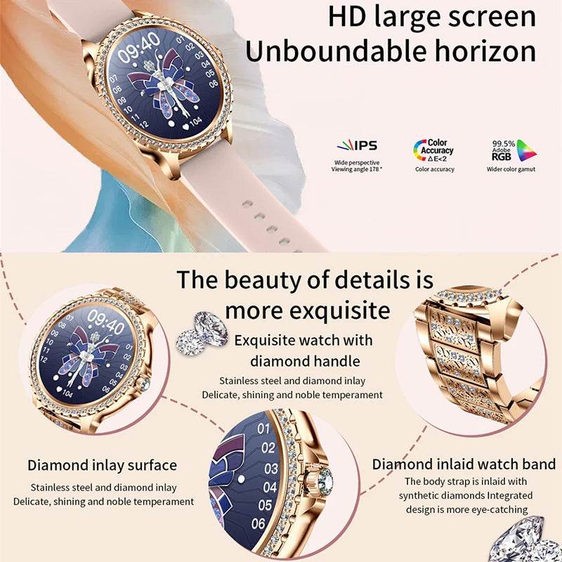 Diamond Band Ladies Smartwatch - SnaggIt