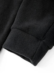 Men’s Thicker Fleece Sweatshirt | Autumn/Winter Half-Zip Thermal Pullover