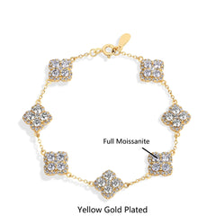 Full Moissanite Luxury Bracelet by Snagg A Bracelet