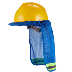 Reflective Stripe Neck Shield Safety For Hard Hats by Snagg A Neck Shield
