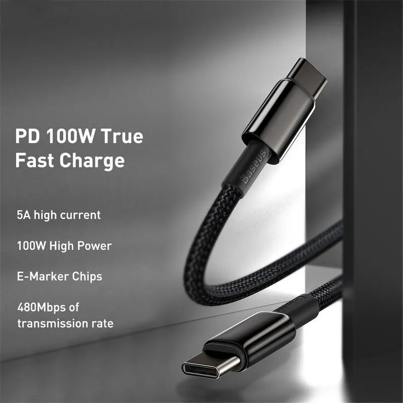 100W Fast Charging Cable – PD Type-C by Snagg A Charging Cable