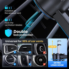 Universal Car Phone Holder by Snagg A Phone Holder