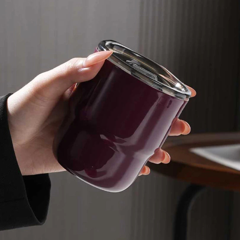 Stainless Steel Vacuum Tumbler Travel Mug On The Go by Snagg A Cup