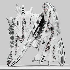 Men’s Air Mesh Sneakers – Casual Trainers with Anti-Odor Comfort by Snagg A Shoes