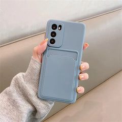 TPU Soft Silicone Card Slot Wallet Case – for Samsung Galaxy S25 Series - Phone Cases & Covers