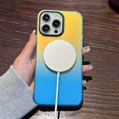 Laser Gradient MagSafe Shockproof Case – for iPhone 15 Series - Phone Cases & Covers