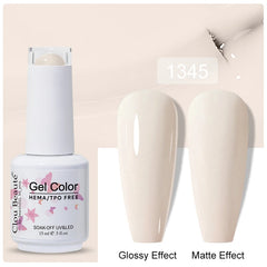 Professional 15ml HEMA & TPO Free Gel Polish – High-Performance Red & Multi Tone Semi Permanent Varnish