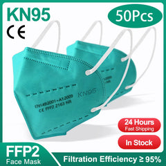 10–100 Pack FFP2 / KN95 Face Masks by Snagg A Face Mask