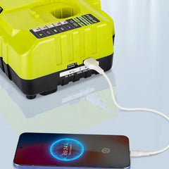 4-port battery charger for Ryobi 18V batteries – image 6