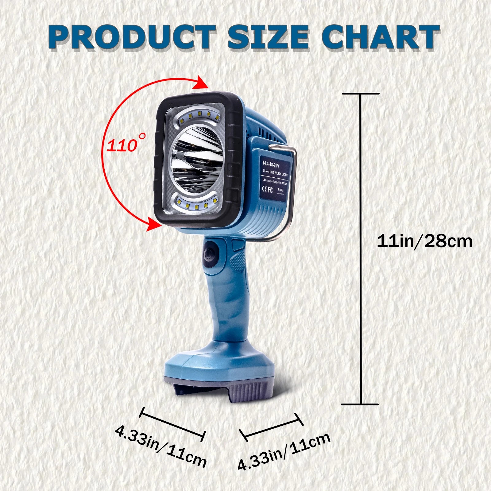 LED Work Light 14.4 V by Snagg A Work Light