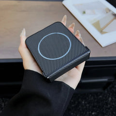 Magsafe Carbon Fiber Pattern Case Samsung Galaxy Z Flip Series by Snagg A Phone Case